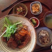 Katsudon Menu Set at Padma in Kyoto