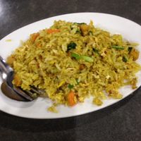 Golden fried rice at Sentosa Delight Centre - Vegetarian Food Stall in Kuching