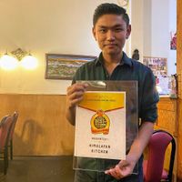 Himalayan Kitchen received 2nd place for Vegetarian/Vegan Food in Durango in 2022 in Durango Herald.  at Himalayan Kitchen in Durango