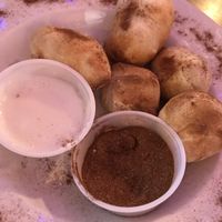Vegan style cinnamon knots at Rosie's Pizzeria in Pagosa Springs