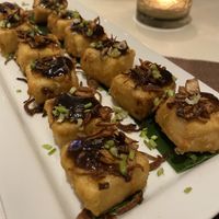 Tofu with Tamarind sauce  at Simply Thai in Makati