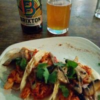 jackfruit tacos at Veg Bar in South West London