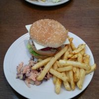 BBQ Jackfruit sandwich!!! yum! at Veg Bar in South West London