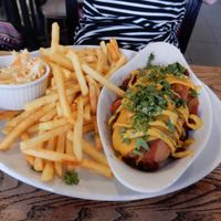Chilli Dog at Veg Bar in South West London