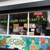 Exterior at Veg Bar in South West London