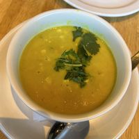 Corn soup  at True Food Kitchen in Atlanta