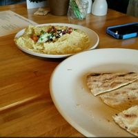hummus & pita at True Food Kitchen in Atlanta