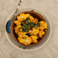 Charred cauliflower at True Food Kitchen in Atlanta