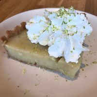 V key lime pie at True Food Kitchen in Atlanta