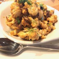 Charred cauliflower  at True Food Kitchen in Atlanta