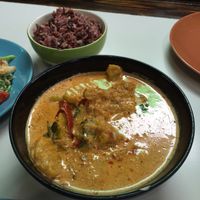 Pumkin Curry at Bamboo Bee Vegetarian in Chiang Mai