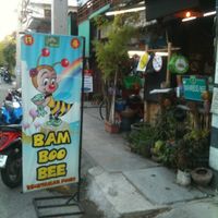 entrance at Bamboo Bee Vegetarian in Chiang Mai