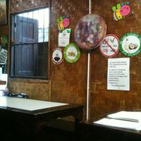 inside at Bamboo Bee Vegetarian in Chiang Mai