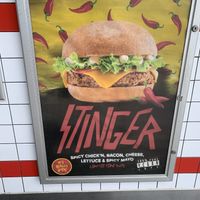 Stinger at Lord of the Fries - Southern Cross Station in Melbourne