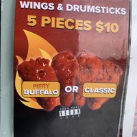 Wings at Lord of the Fries - Southern Cross Station in Melbourne