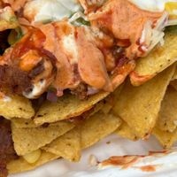 Nachos  at Lord of the Fries - Southern Cross Station in Melbourne