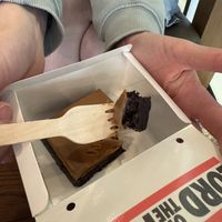 Biscoff brownie   at Lord of the Fries - Southern Cross Station in Melbourne