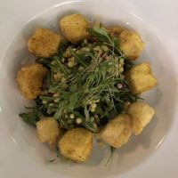 Delicious tofu!  at Home Restaurant in Belfast