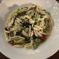 Vegan pasta  at Home Restaurant in Belfast