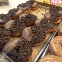 Some of the donuts are huge! at Donut Bar in San Diego