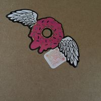 Donut Bar sticker - they had 4 vegan options #Veganuary at Donut Bar in San Diego