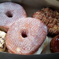 All of the vegan options at Donut Bar in San Diego