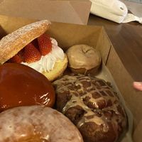 All together   at Donut Bar in San Diego