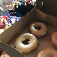 Vegan chai donut at Donut Bar in San Diego