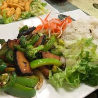 Ca Muoi Xa Chien (marinated soy fish, deep fried with lemongrass) at Green Lotus Vegan in Gilbert