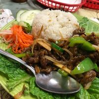 Ginger Fried Soy Chicken at Green Lotus Vegan in Gilbert
