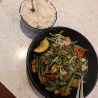 Forgot name of dish, but was a spicy green bean stir fry at Green Lotus Vegan in Gilbert
