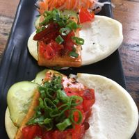 Vegan buns at Jin Ramen - Upper West Side in New York City