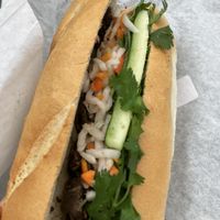Lemongrass bahn mi  at Nhu Lan in Chicago