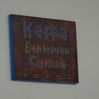 Cute Sign at Kaffa Ethiopian Cuisine in Berkeley
