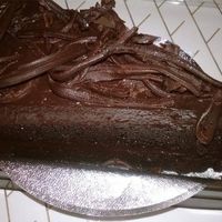 Chocolate cake at Veganerie - EmQuartier in Bangkok