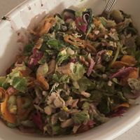 Salads to go at Cafe Gratitude - DTLA in Los Angeles