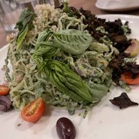 Pesto kelp noodles  at Cafe Gratitude - DTLA in Los Angeles