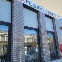 Outside at Cafe Gratitude - DTLA in Los Angeles