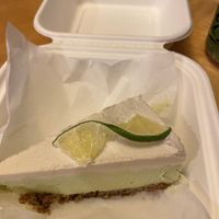 Key Lime Pie  at Cafe Gratitude - DTLA in Los Angeles