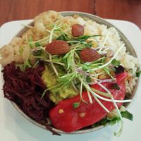earth bowl  at Backyard Cafe - Riverside in Phnom Penh