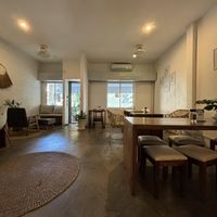 Upstairs indoor area  at Backyard Cafe - Riverside in Phnom Penh