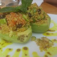 Avocado quinoa salad  at Backyard Cafe - Riverside in Phnom Penh
