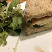 Tempeh sandwich  at Backyard Cafe - Riverside in Phnom Penh