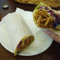 Standard seitan durum at Erbils in Munich