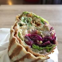 Falafeldürüm (falafel wrap) at Erbils in Munich