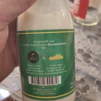 Vegan ayran at Erbils in Munich