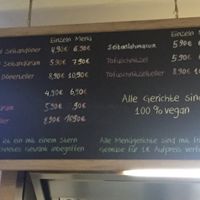 Everything is vegan  at Erbils in Munich