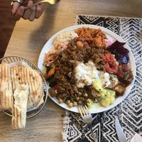 Royal doner teller  at Erbils in Munich