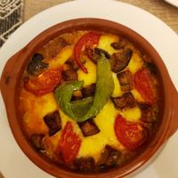 Vegan Eggplant Casserole at Erbils in Munich