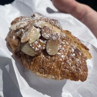 Almond croissant   at Redwing Cafe in Seattle
